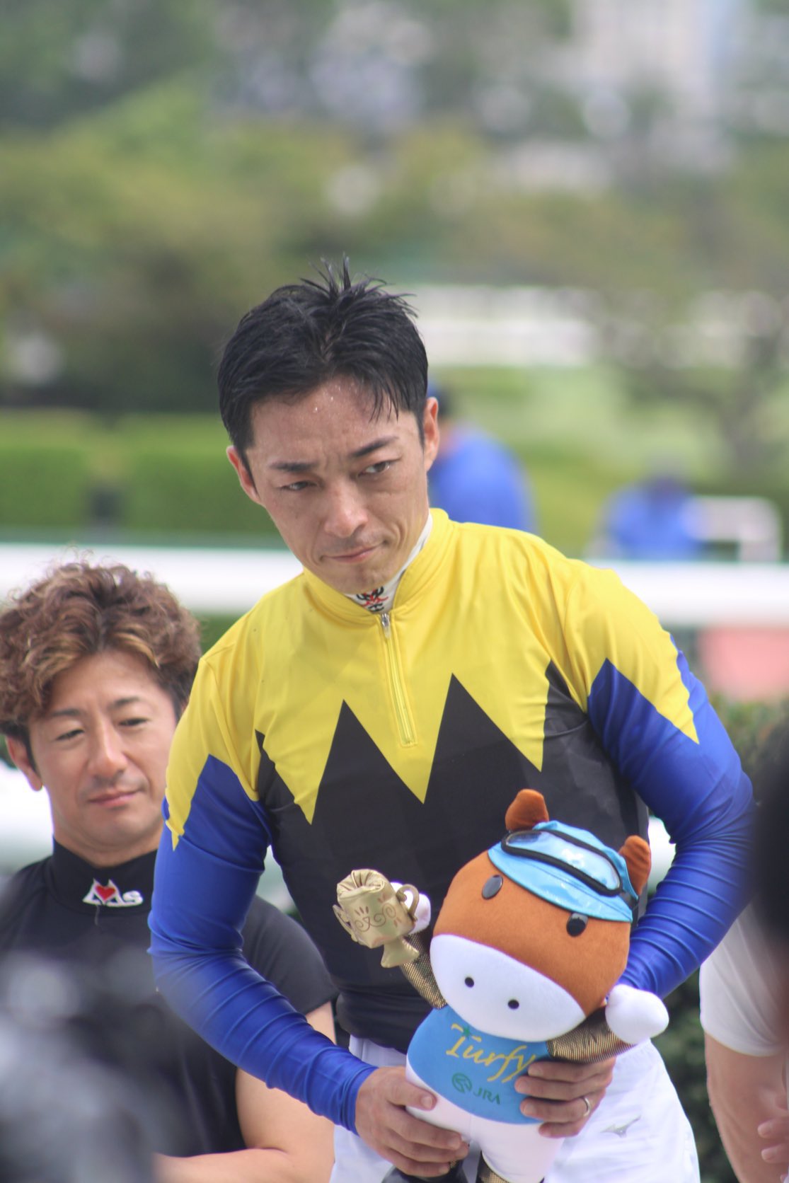 川田将雅騎手メモリアル・ジャージ　ブルゾン　Mサイズ 川田将雅騎手メモリアル・ジャージ ブルゾン Mサイズ 川田将雅