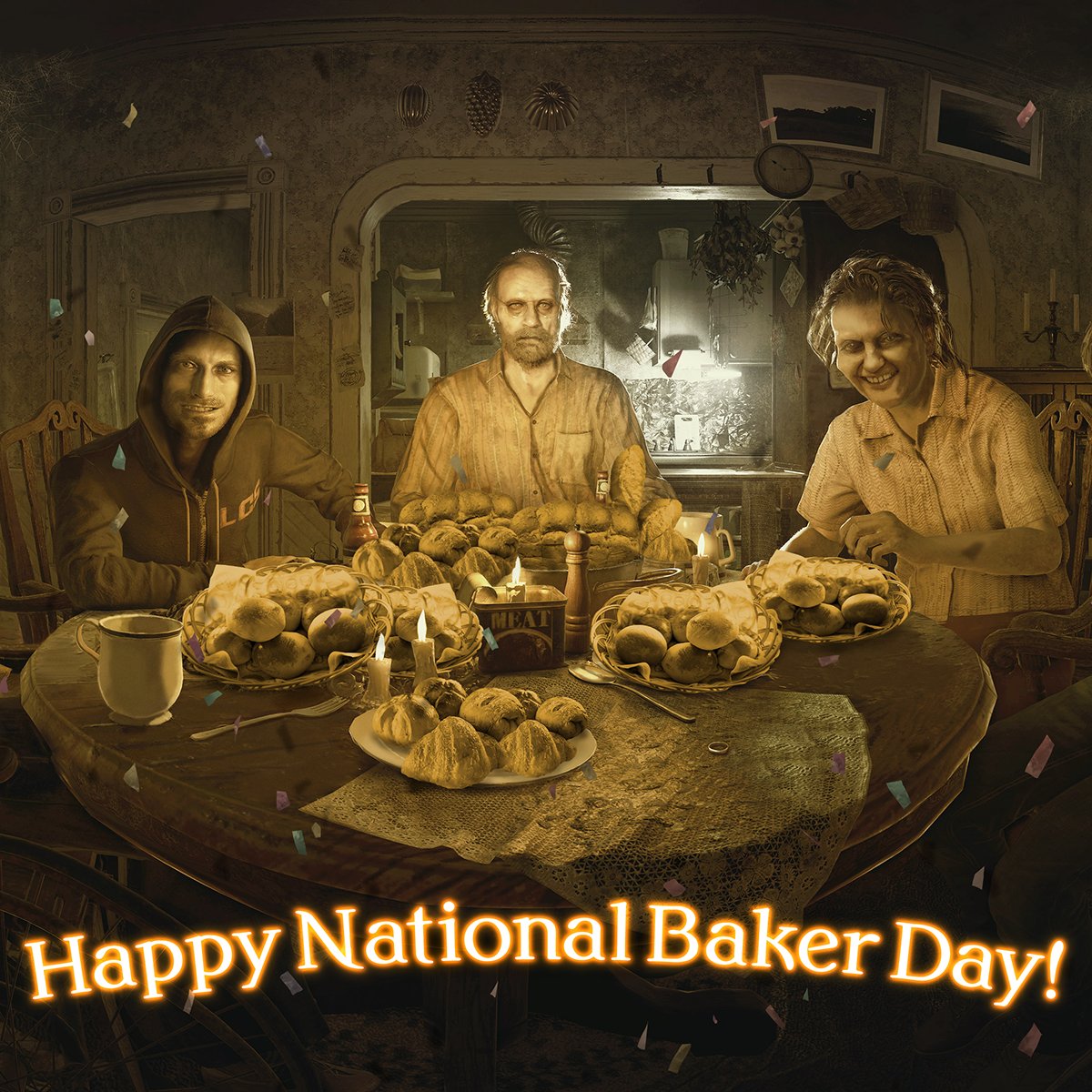 Happy #NationalBakerDay to all of you out there!

Today, everyone's family! ✊
今日は全員家族だ✊

#REBHFun