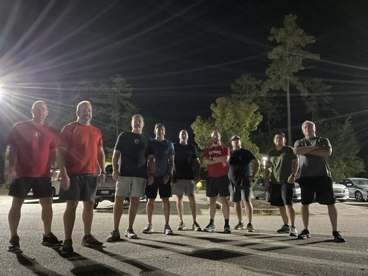 9 pax toured the campus <a href="/F3GOAT/">F3 G.O.A.T</a> <a href="/F3LakeMurray/">F3 Lake Murray</a>