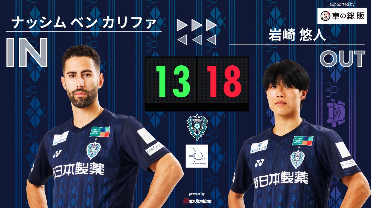アビスパ福岡岩崎悠人選手サイン入りユニフォーム　最終値下げ！ 岩崎 悠人選手