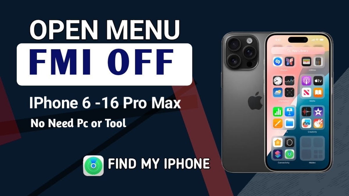 iosfiles's tweet image. OPEN MENU - FMIOFF
iospay.cc/off/
t.me/appletool
We also sell source code if needed, contact us
#openmenu