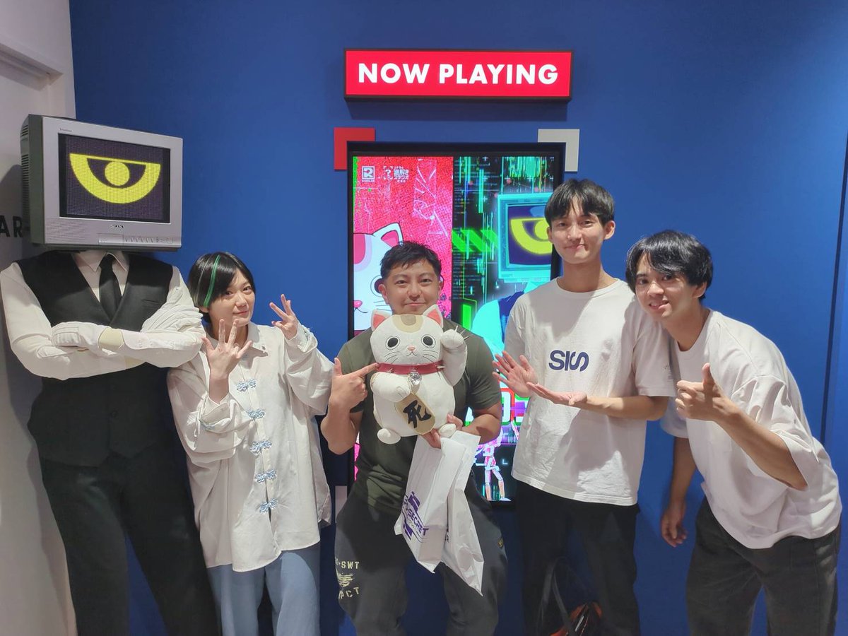 #リドラWデスゲーム 成功いえーい✌
風間雷太先生と、東大王 後藤くん＆七海くん！頼もしすぎたぜ…！
初心者でも安心して参加できるのでみんな参加してほし～！！エンタメ謎解き公演だった。すごい。みんなでずっと「すごっ」って言ってました。