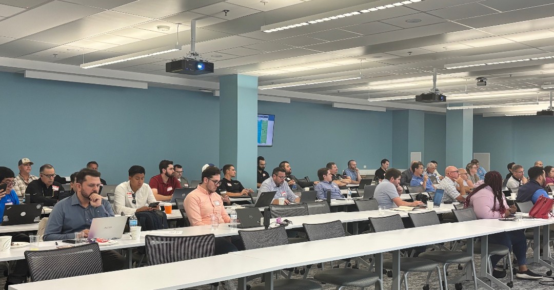 RP volunteers gathered at ASHRAE HQ for centralized training, developing skills to support successful RP campaigns and fundraising initiatives. The two-day training session included presentations, best practices from experienced volunteers and a tour of ASHRAE’s net-zero energy