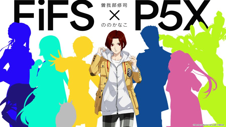 A_Italia_U's tweet photo. Il collettivo FIFS sarà al Tokyo Games Show con la loro serie di art dedicate a @P5X_Official_JP 
Shuji Sogabe ( @shuji_s ) e Nono Kanako ( @FiFS_nono ) sono gli artisti incaricati.
Oggi è stato pubblicato il poster ufficiale che l'immagine di Wonder.

#atlus #p5x #fifs https://t.co/qZ1c1mnxSN