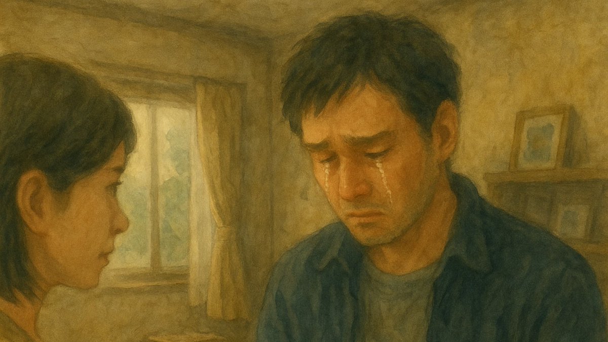 「最後の鍵はどこにある」｜封印の理由 4/5

小林は、ゆっくりと語りはじめた。

母・ミツエはこの家で最期を迎えた。
でも、家族との関係は決して円満ではなかった。

「俺が大学に行くために、母に借金させたんです。
あの人は、文句も言わずに工面してくれた。でも、ずっと負い目があって……。