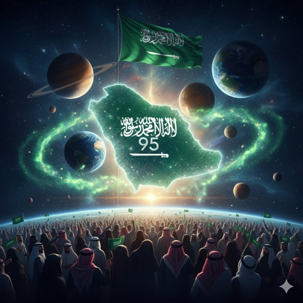 د. وديع عشري 🕋 🇸🇦 (@wadeeashri) on Twitter photo سَارِعِى لِلْمَجْدِ وَالْعَلْيَاء
مَجِّدِى لِخَالِقِ السَّمَاء
وَارْفَعِ الخَفَّاقَ أَخْضَرْ
يَحْمِلُ النُّورَ الْمُسَطَّرْ
رَدّدِى اللهُ أكْبَريَا مَوْطِنِى
مَوْطِنِى عِشْتَ فَخْرَ الْمُسلِمِين
عَاشَ الْمَلِكْ لِلْعَلَمْ وَالْوَطَنْ
 #اليوم_الوطني_السعودي_95 
#عزنا_بطبعنا_95 سَارِعِى لِلْمَجْدِ وَالْعَلْيَاء
مَجِّدِى لِخَالِقِ السَّمَاء
وَارْفَعِ الخَفَّاقَ أَخْضَرْ
يَحْمِلُ النُّورَ الْمُسَطَّرْ
رَدّدِى اللهُ أكْبَريَا مَوْطِنِى
مَوْطِنِى عِشْتَ فَخْرَ الْمُسلِمِين
عَاشَ الْمَلِكْ لِلْعَلَمْ وَالْوَطَنْ
 #اليوم_الوطني_السعودي_95 
#عزنا_بطبعنا_95