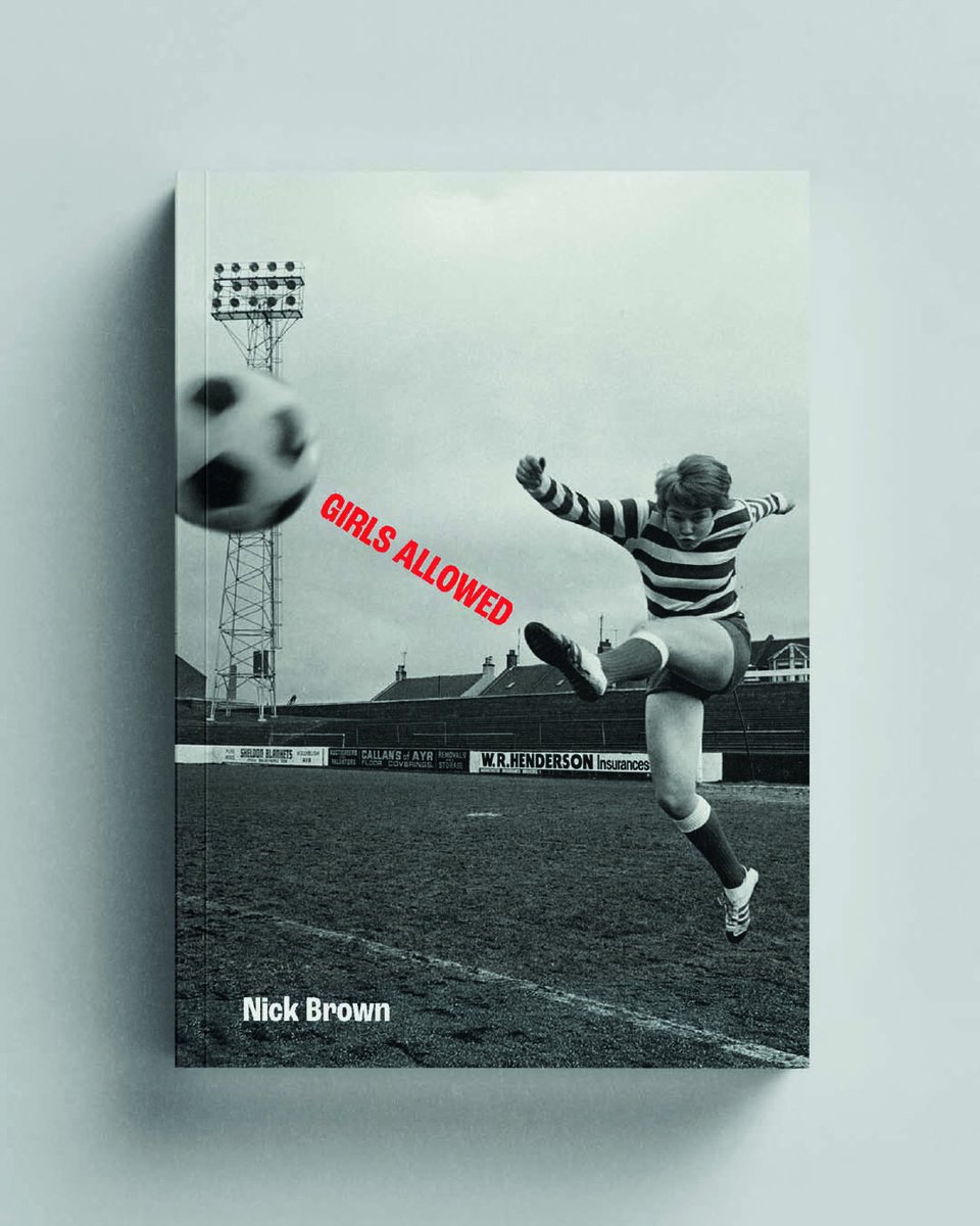 Available now for pre-order special offer...
halcyonpublishing.co.uk/products/girls…

Girls Allowed charts the history of women's football in Scotland, from the days of being nothing more than a side-show novelty up to today's structured league system. 
But is it yet a level playing field...?