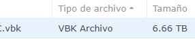 Tengo un backup diabólico 😈