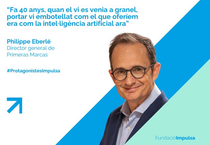 🍷 Fa 40 anys, apostar pel vi embotellat era com la intel·ligència artificial avui: una revolució. Així ho recorda Philippe Eberle, director general de Primeras Marcas, empresa familiar de l’Anoia i que col·labora amb la Fundació Impulsa
🔗 fundacioimpulsa.org/philippe-eberl…