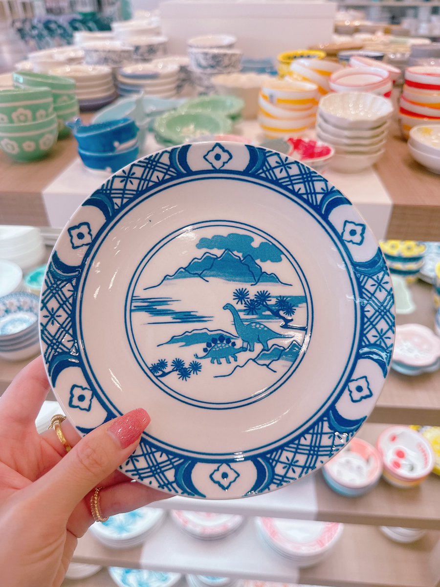 恐竜のお皿可愛すぎて買っちゃった🦕
他のサイズの赤いバージョンも買った^_^