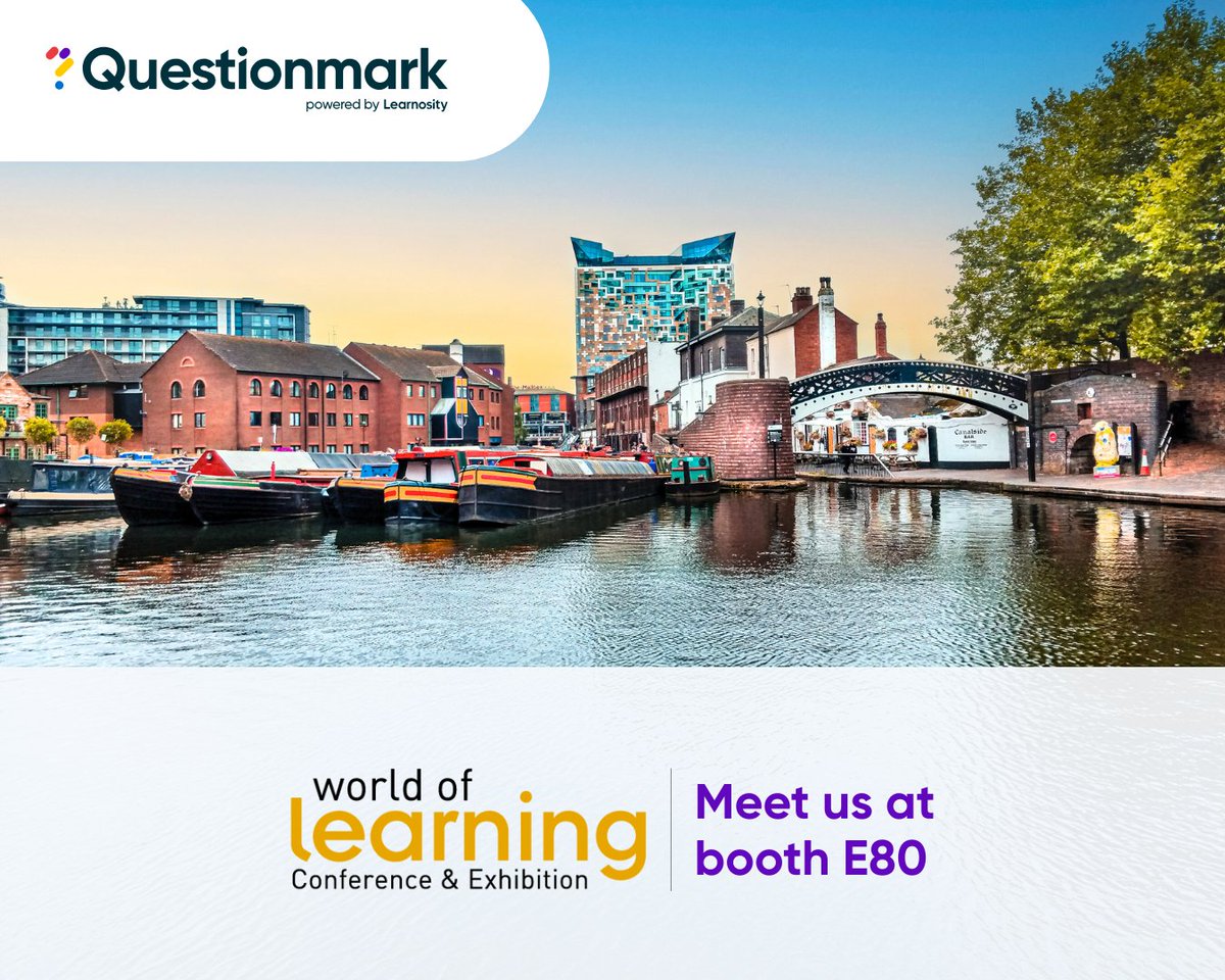 The workforce is changing fast. Is your L&amp;D ready?

If you’re excited about attending #WOL25 <a href="/Learn_EventsUK/">World of Learning</a> in Birmingham soon, then head on over to booth E80 - we’d love to chat!