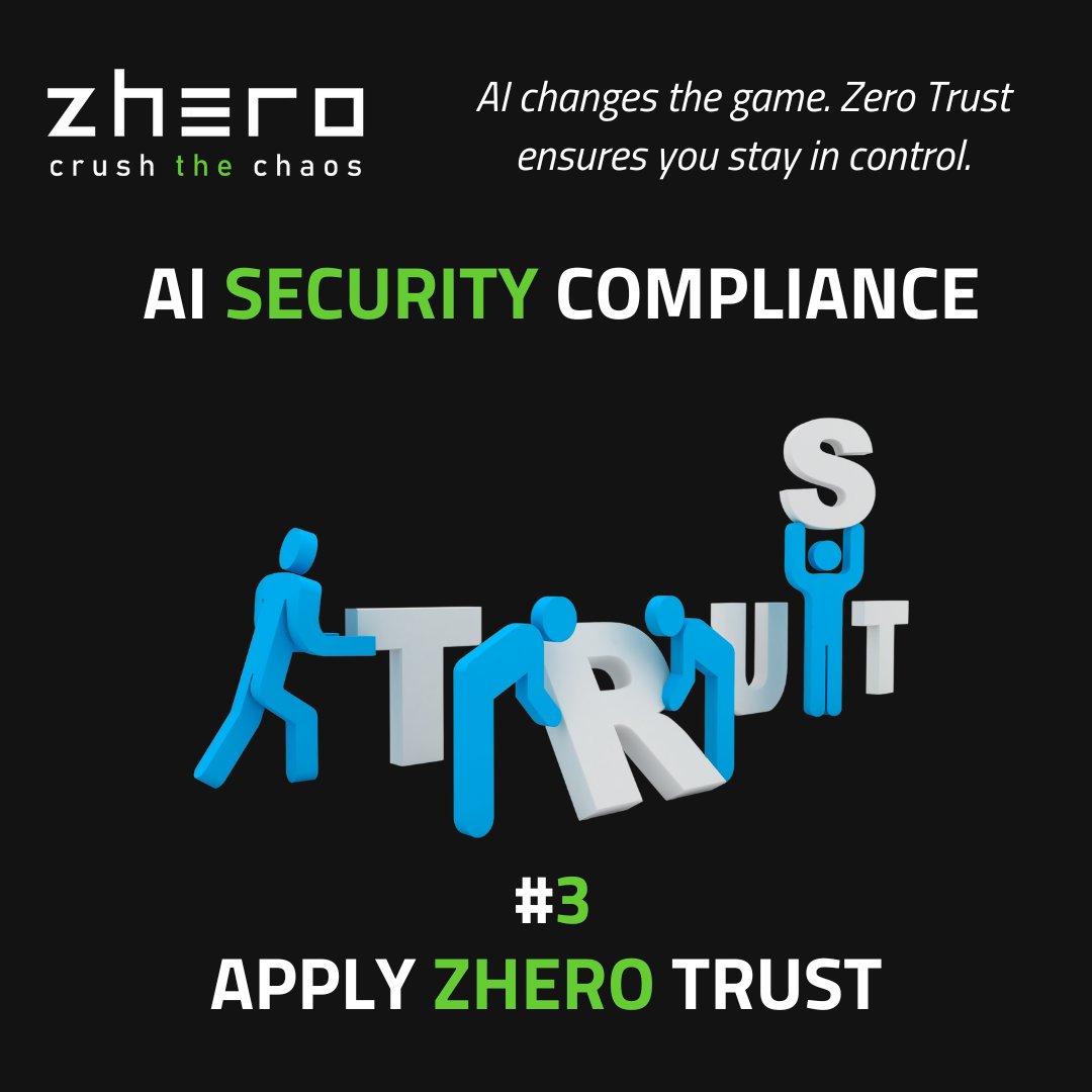 ZheroUK's tweet image. 🔐🤖 AI: WHY ZERO TRUST MATTERS
Organisations that combine AI, proactive security, and Zero Trust compliance don’t just protect data—they build trust with clients, regulators, and partners.
Reach out to Tomasz at tja@zhero.co.uk
#cybersecuritysolutions #AI #Cyberdefense