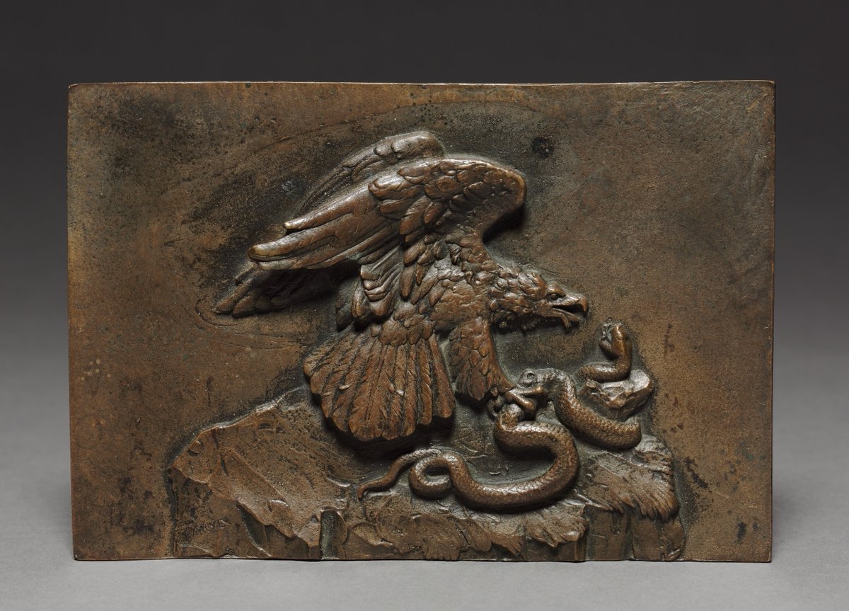 Plaque: Eagle with Snake clevelandart.org/art/1960.93
