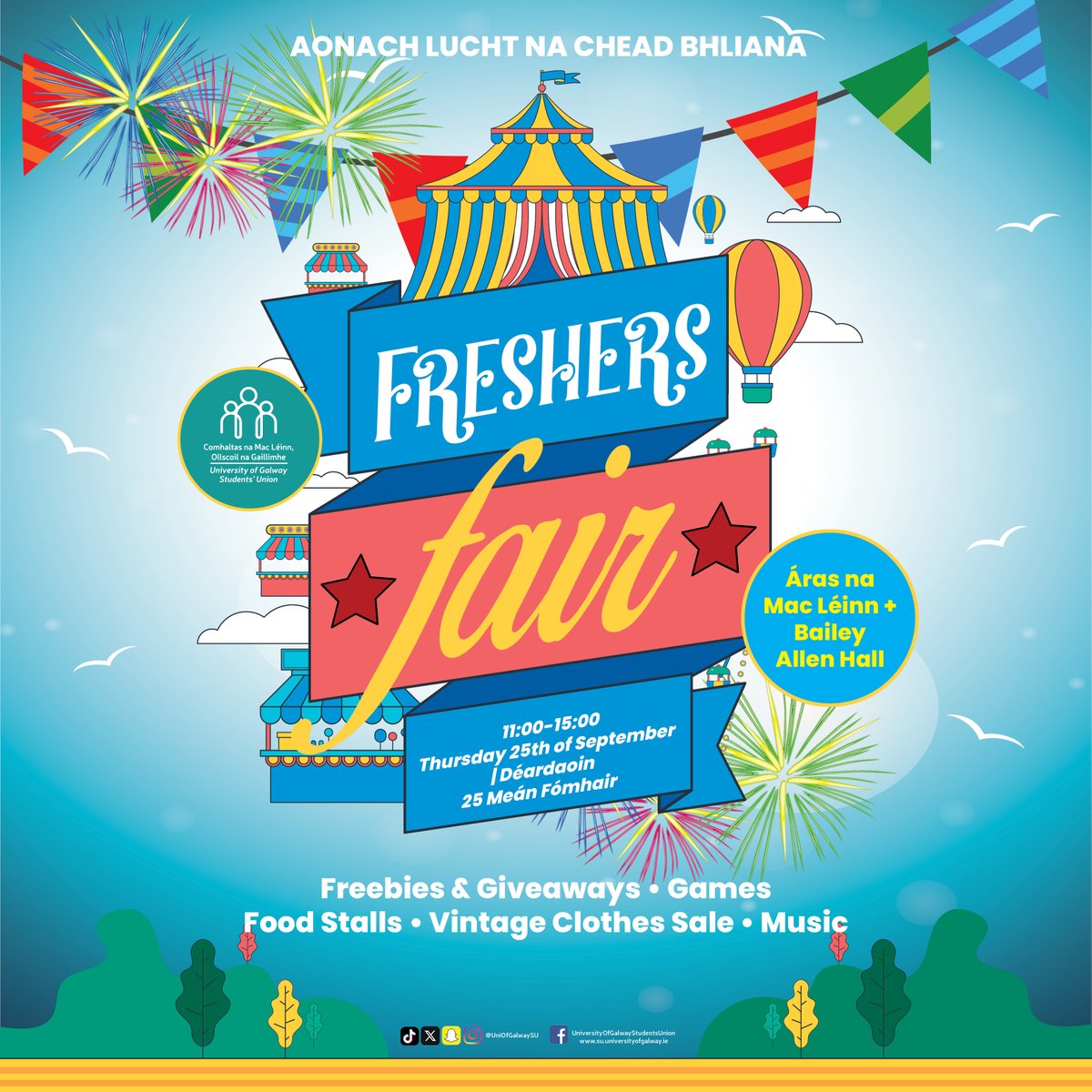 UniOfGalwaySU's tweet image. Get your photo taken in the Howya Horsebox Photobooth at our Freshers' Fair 11am-3pm this Thursday 25th of September outside Áras na Mac Léinn!

#DoChomhaltas #FreshersFair
