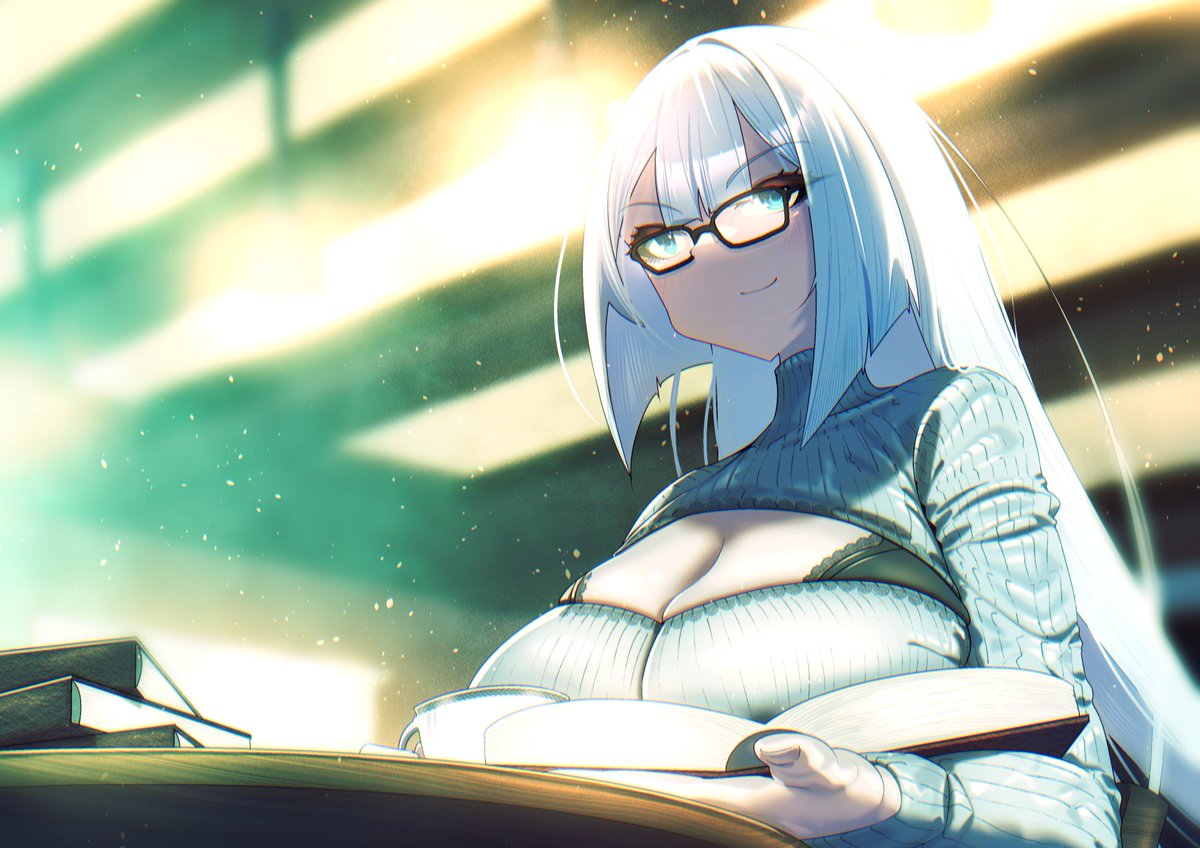 Skebリクエスト描かせていただきました!

眼鏡をかけたニアっちゃんということで、衣装も私服寄りにしつつ、普段より落ち着いた雰囲気で一枚…! 