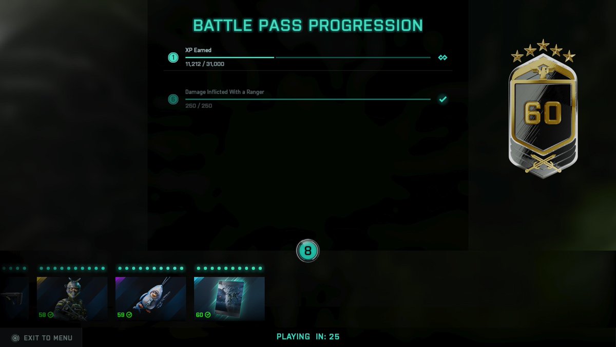 Road to Battlefield 6 Battlepass Done ✅

17 Days to go Until Release… 

I’m actually looking forward to the Battlefield 6 Campaign a lot…
