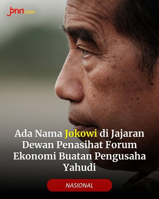 lha, yen tenan, iki iso menimbulkan dugaan macem2.

jgn2 dadi anteknya bukan baru dari skrg. jgn2 dari dulu emg agen #konspirasi.

pantesan, GA PEDULI omongan org banyak/negaranya amburadul, krn keluarganya mengacak2 KONSTITUSI. 

bahaya tenan wong iki!😱

x.com/VDSyst3msX/sta…