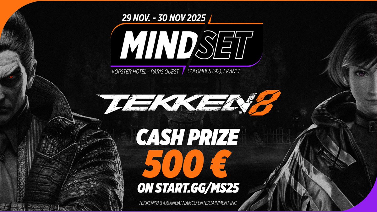 👊GET READY FOR THE NEXT BATTLE ... 👊

🔥TEKKEN 8  ... NEW CHALLENGER !!! 🔥

Registration Link : ⬇️⬇️⬇️