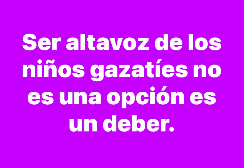 “Palestina se ha convertido en una prueba ética para el mundo”