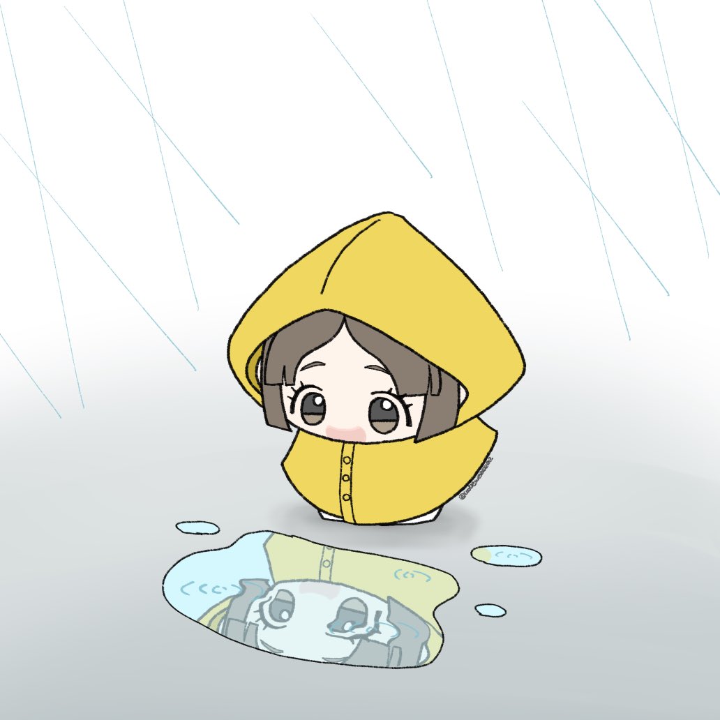 お散歩🌧️
#初星学園ぬいぬい部 #学マスFA