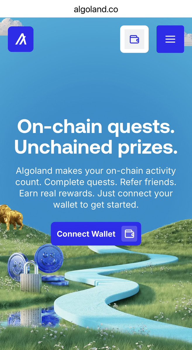 AlexaJaccarino's tweet image. 13 weeks of quests designed to get you hands-on with the best apps in crypto. Stake, swap, predict, mint, farm, pool, race, play, bridge, sendโฆ win!
(And maybe some surprises along the way too? ๐)
All starting NOW!
algoland.co/?referralCode=โฆ