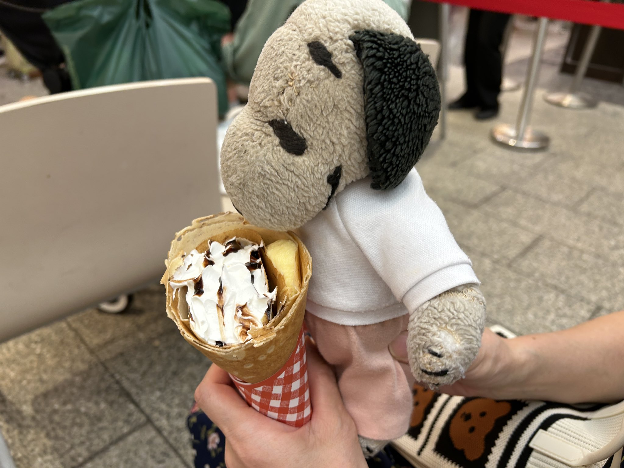 激レア♡スヌーピー　ウインターマスコット♡ボールチェーン付き　☆未使用品☆ 激レア♡スヌーピー ウインターマスコット♡ボールチェーン付き
