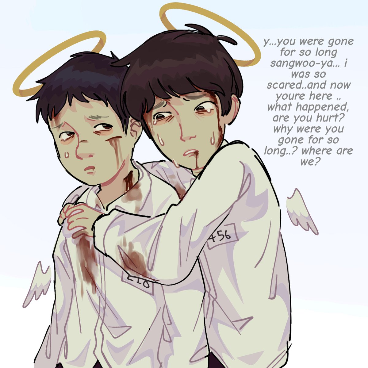 chezedu_ck's tweet image. afterlife childhood sangihun ☹️☹️
#squidgame #sangihun #218x456