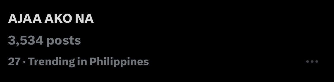 [📣] TRENDING #27

WOW! We’re trending now!

Keep on tweeting and don’t forget the tags!

AJAA AKO NA
#AkoNa #AJAA_Comeback
#AJAA <a href="/AJAAofc/">AJAA</a>