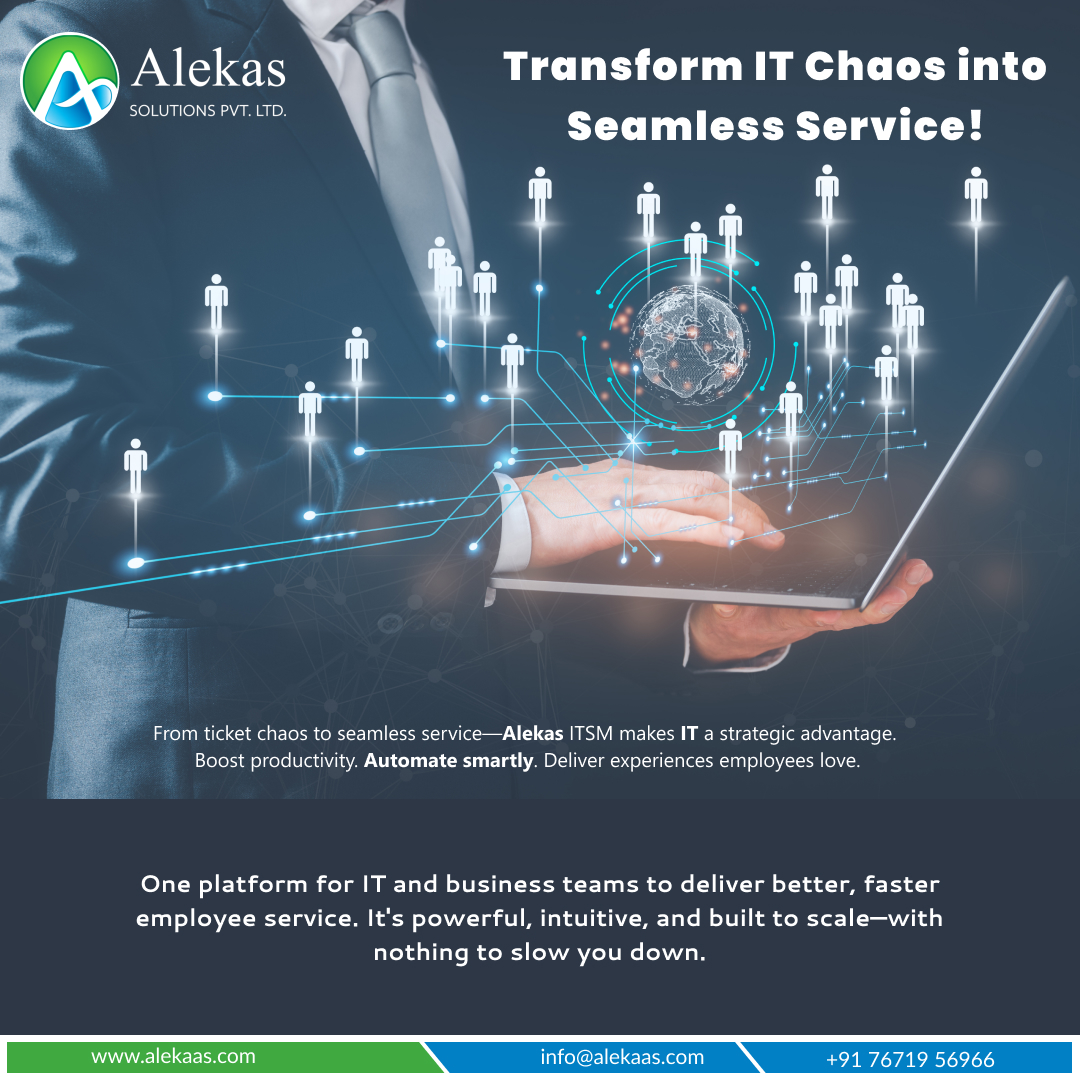 AlekasLtd's tweet image. The support is not the great IT in the digital world today, but the foundation of success.
Ready to upgrade your IT game? Make Alekas your pet partner in ITSM greatness.
#ITSM #AlekasSolutions #ITServiceManagement #DigitalExcellence #TechForBusiness