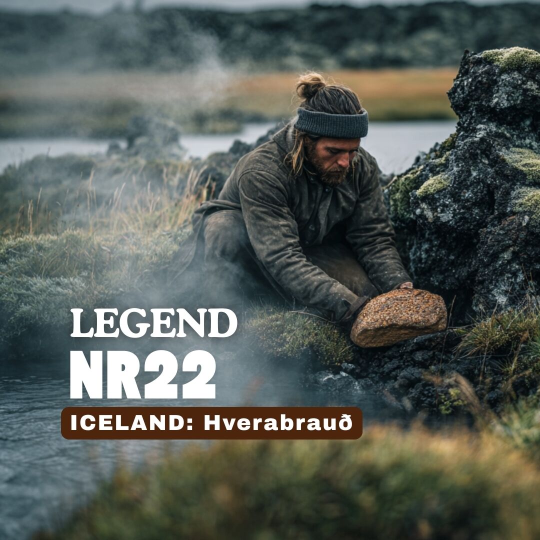 hiExplorer_life's tweet image. 🍞 Legend Series: Iceland’s Hverabrauð Origin 🇮🇸
Norse gods taught settlers to bake Hverabrauð by burying rye dough near geysers. This sweet, dense “hot spring bread” is nicknamed “thunder bread” for its lively effects! 😅 24 hours underground = Icelandic magic! 🥖 #LegendSeries