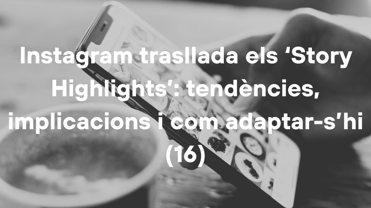 mrocave's tweet image. 📲 Instagram mou els Story Highlights a una pestanya pròpia i prepara canvis grossos: reordenar la graella i possiblement afegir enllaços als posts 🚀

T’ho explico a la newsletter 👇
linkedin.com/pulse/instagra…