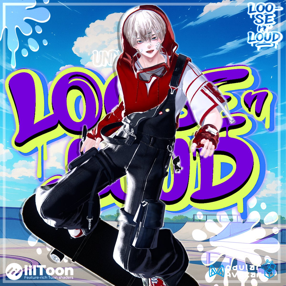 🎉 RT＋Follow Event！ 🎉

🌟【Loose-n'-Loud】🌟

✨ 今回もヒップで、さまざまに着こなせるペアルックです

【 🛹 スケートボード追加｜🧥 フードギミック｜🥽 ゴーグルギミック 】

🎁 RTとフォローしてくださった方の中から、抽選で5名様にフルパッケージをプレゼント！

❤️