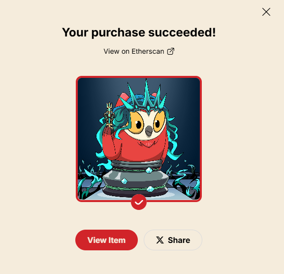 Just minted a soulbound token for <a href="/moonbirds/">Moonbirds</a>, <a href="/oddities_xyz/">Moonbirds Oddities</a> &amp; <a href="/MythicBirbs/">Moonbirds Mythics</a> holders — marking a collab with <a href="/AnichessGame/">Anichess</a>.

The NFT flip meta is over.

The birb meta is here.

Sit. Claim. Win. Rinse. Repeat. Birbish.