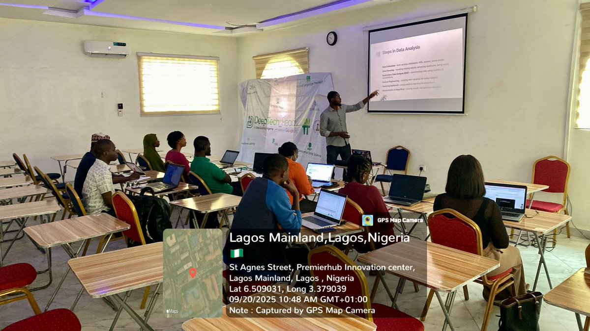 premierhubng's tweet image. Exciting times at Premier Hub Innovation Center as we kick off the DeepTech_Ready Cohort 2.0 onsite engagement! 🎉
 This program is in collaboration with 3MTT Nigeria, technically delivered by Data Science Nigeria, and supported by Google.org.  
#Deeptech_Ready #DSN