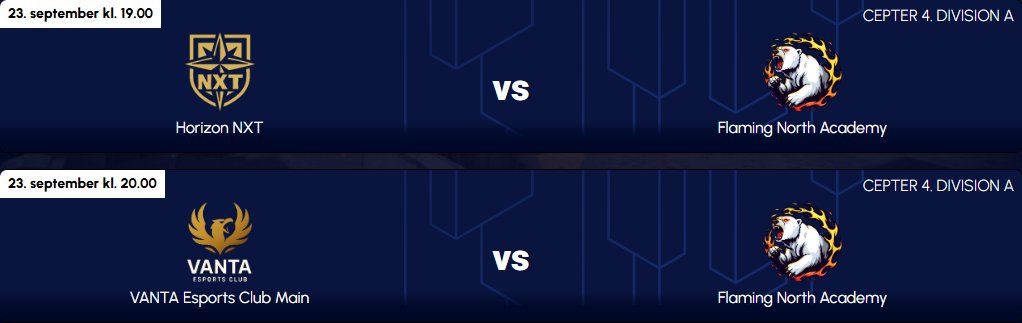 Powerliga Sæson 30 starter for os i aften, vi har to kampe!

Let's Go Drengne' 🔥
<a href="/Vigg3rCS/">Victor Nielsen</a> 
<a href="/Eow_NJ/">Nicolai Helweg Johansen</a> 
<a href="/Faber_Mikkel/">Mikkel Faber</a> 
<a href="/Duck888666/">duck</a> 

GLHF!