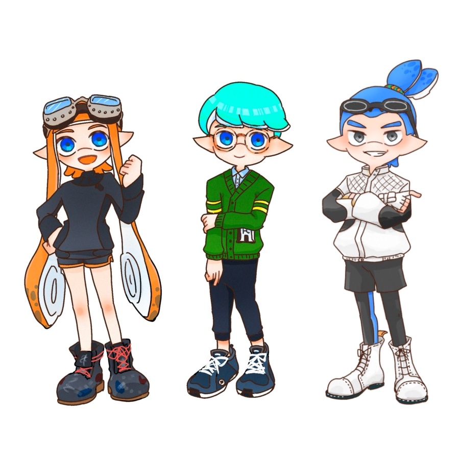 マイカラータイム用に作った幼馴染たちを並べてみたのですが
凄く良いです
それぞれのキャラの個性が出ている🤤