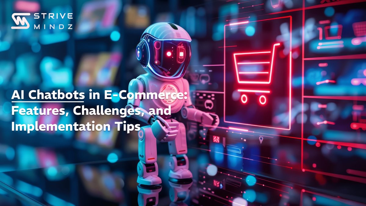 strivemindz's tweet image. Customers expect instant answers—are you keeping up? 🚀
✨ Transform your eCommerce business with #AIchatbots:
✔️ 24/7 support
✔️ Instant replies
✔️ Personalized #shoppingexperiences
✔️ Easy order tracking
👉 Read the full guide: shorturl.at/x3Zrn
#ChatbotDevelopment