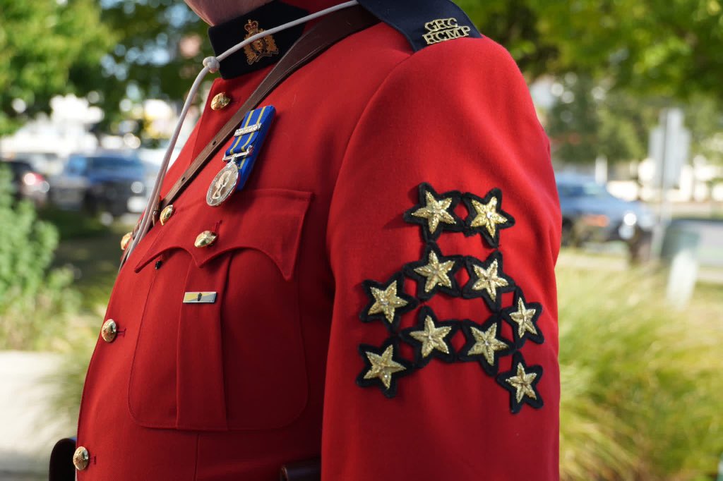 This is wild. Not many folks in the Mounties rocking 10 stars.