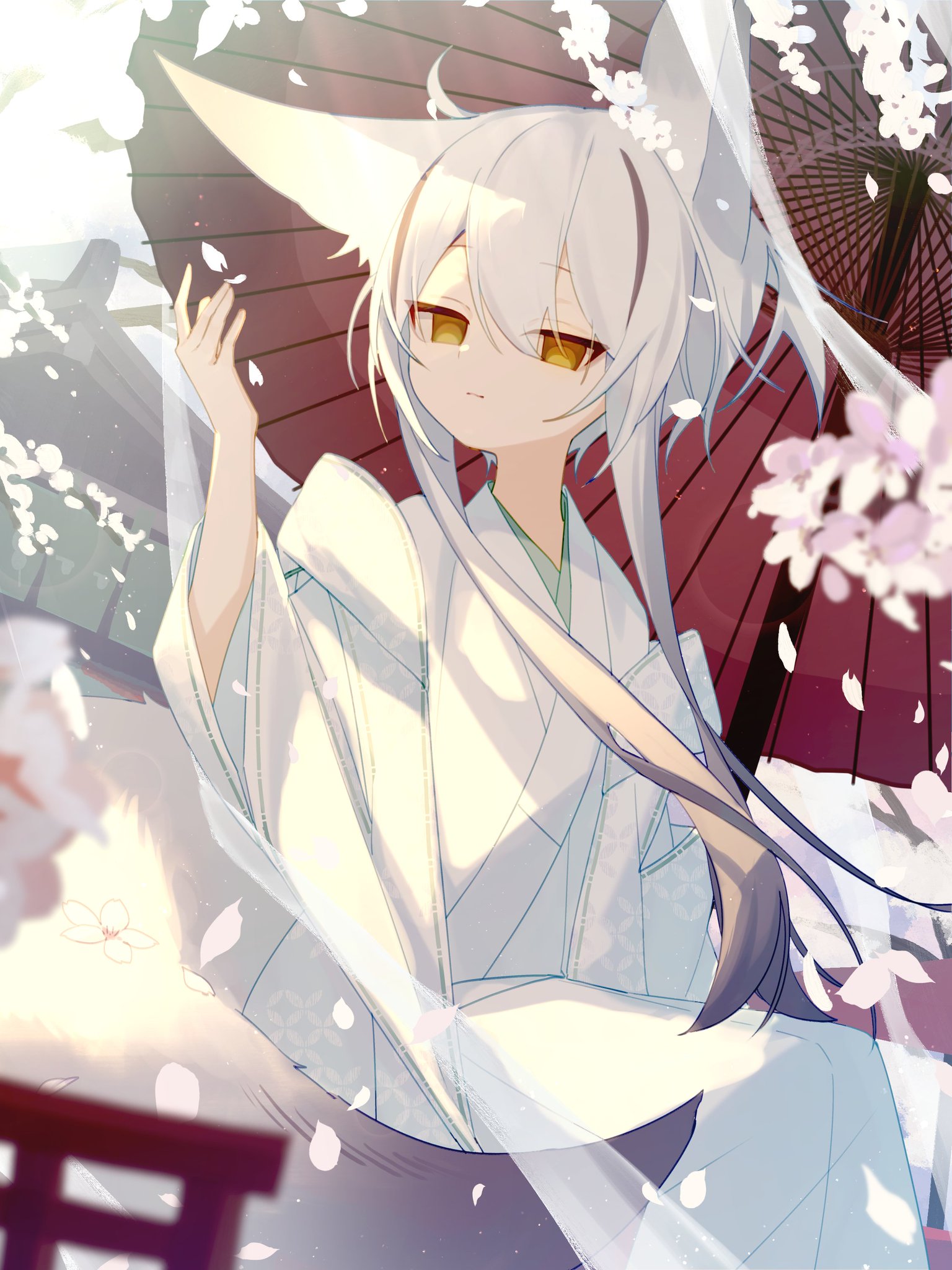 月兎-Tsukito-︎︎さま専用（原画）青い月の秘密【SM／水彩／#2624】 水無月美桜🌸 on X: 