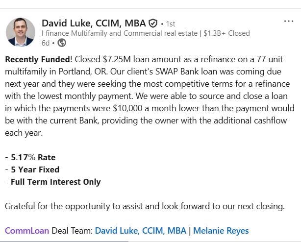 CommLoan tweet media