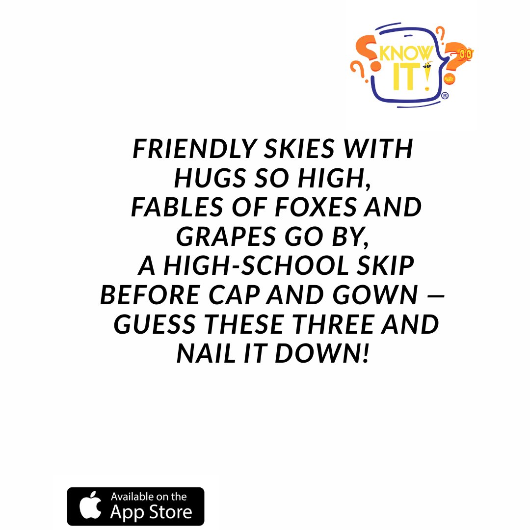 KnowItThinkFast's tweet image. 🔥 Tuesday Teaser Alert! 🔥
Think fast. Score big. Build your streak. 🏆
Download Know It now and prove you’re the trivia champ. 🎯

📲 Tap to play

#KnowItApp #TriviaChallenge #TuesdayTeaser