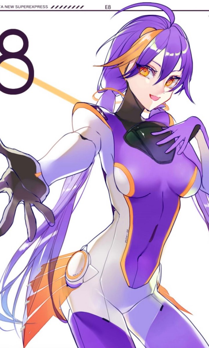 E8系　#新幹線擬人化