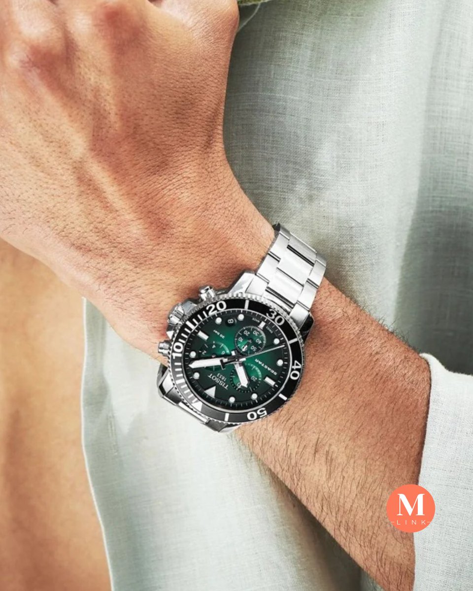 marcolinolink's tweet image. O detalhe faz a diferença. Um bom relógio não é só para marcar horas, é para marcar presença. ⌚

#EstiloMasculino #MarcolinoLink #Tissot