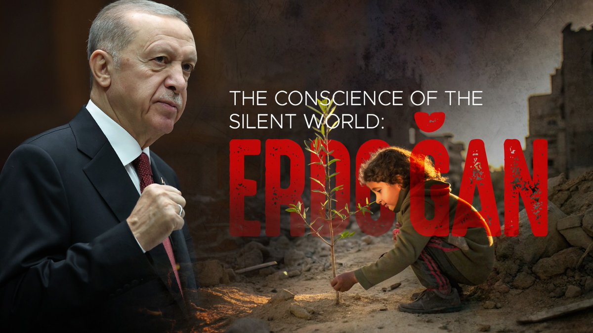 The Conscience of the Silent World: Erdoğan

#PalestinesVoiceErdogan
