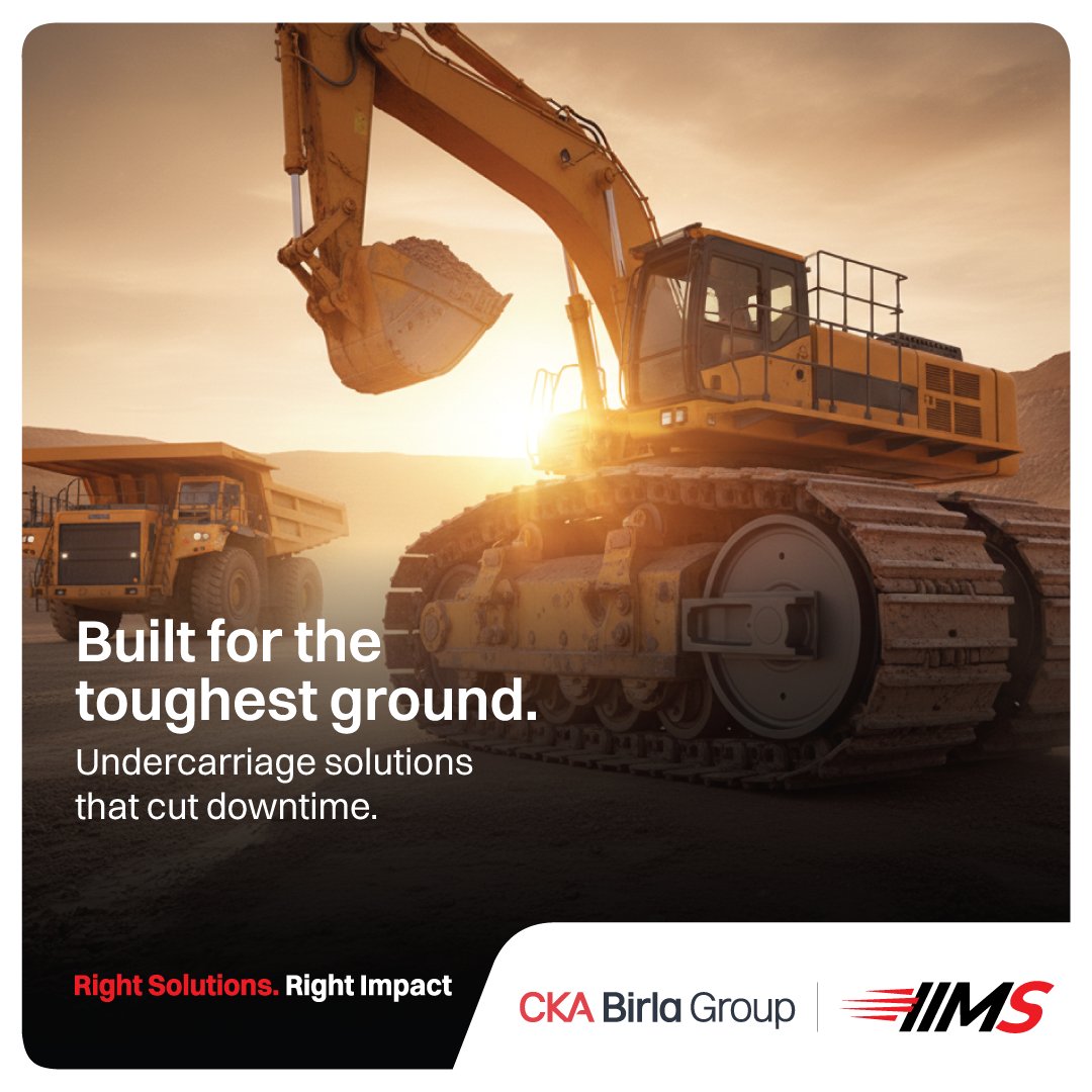 IImsCkbirla's tweet image. Mining never stops and neither should your machines.
Berco’s Mining Excavator Idlers are built for endurance, cutting wear &amp;amp; boosting performance in the toughest conditions.

At IIMS, we bring the #RightSolution for the #RightImpact.

#IIMSIndia #CKABirlaGroup #BuildingTheFuture