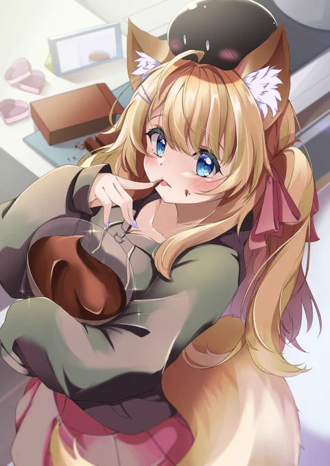 #私はこういう絵師です見た絵師全員参加 ケモミミメインで描いてます('`)