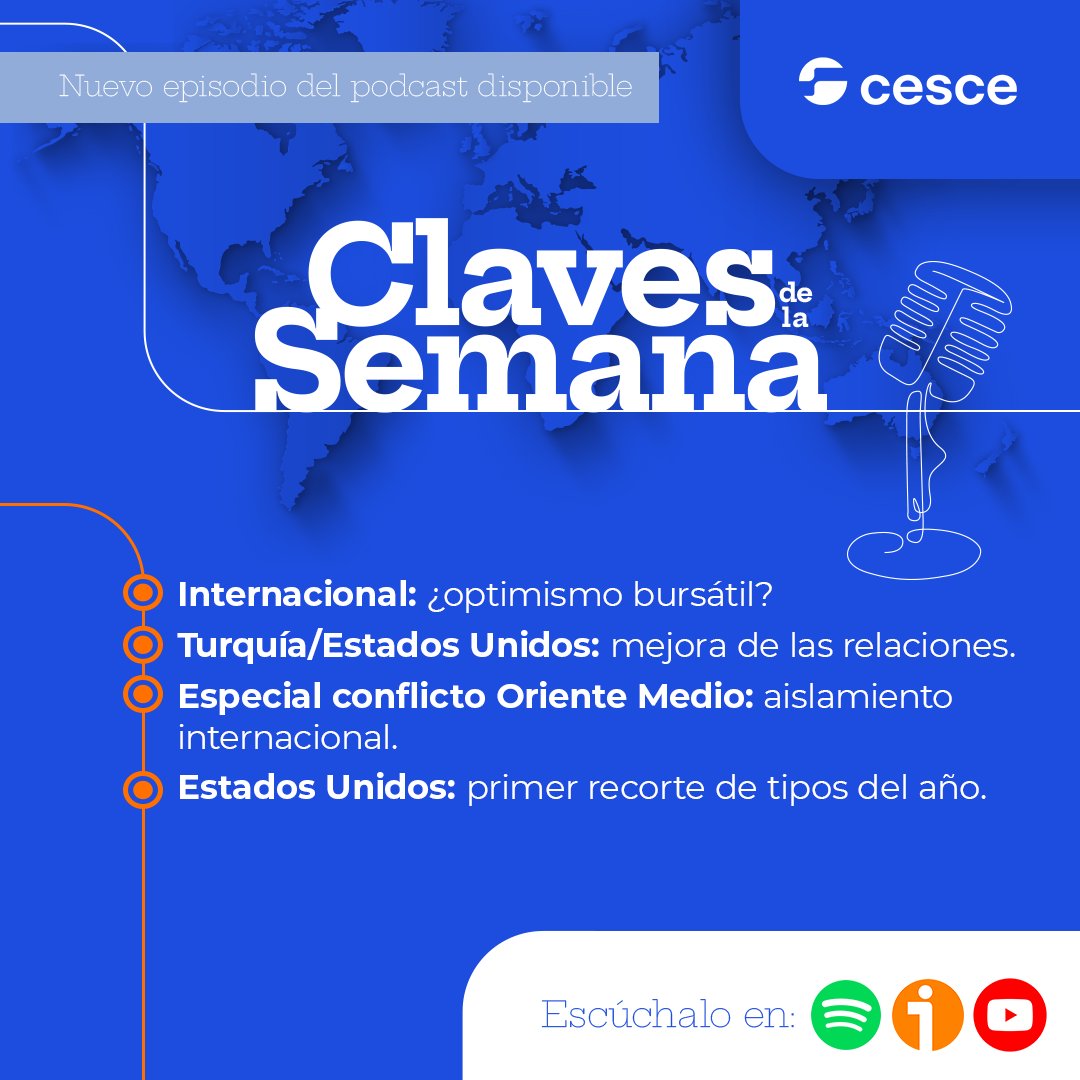 🗣 Ya disponible el podcast de noticias internacionales. Esta semana hablamos de 🇮🇱, 🇺🇸, 🇨🇳, 🇸🇦, 🇵🇰, 🇹🇷 y 🇧🇫🇲🇱🇳🇪.

Puedes escucharlo en:
🔴 YouTube: youtube.com/watch?v=MyR1Gx…
🟠 iVoox: ivoox.com/resumen-notici…
🟢 Spotify: open.spotify.com/episode/5n2L3F…