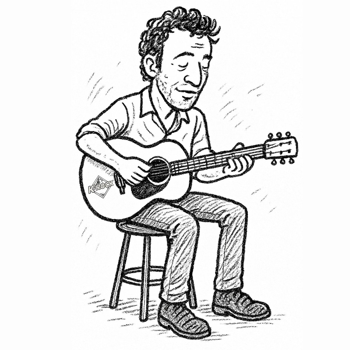 it's the boss's bday .. woo hoo. Bruccccceeeeeeeeeee!! What are yer top three Springsteen tunes? - ccj