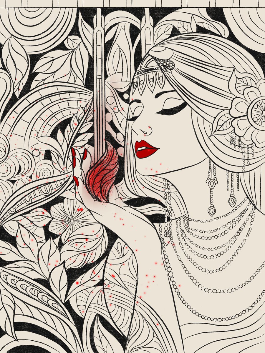 ABAElena's tweet image. The most important thing in life is life itself: its taste, color, rhythm, smell, and the ability to enjoy and appreciate every day....❤️❤️❤️

Breath of scarlet.❤️
10xtz
Digital artwork 
#skurpy #skurpynfts #Tezos 
Link⏬