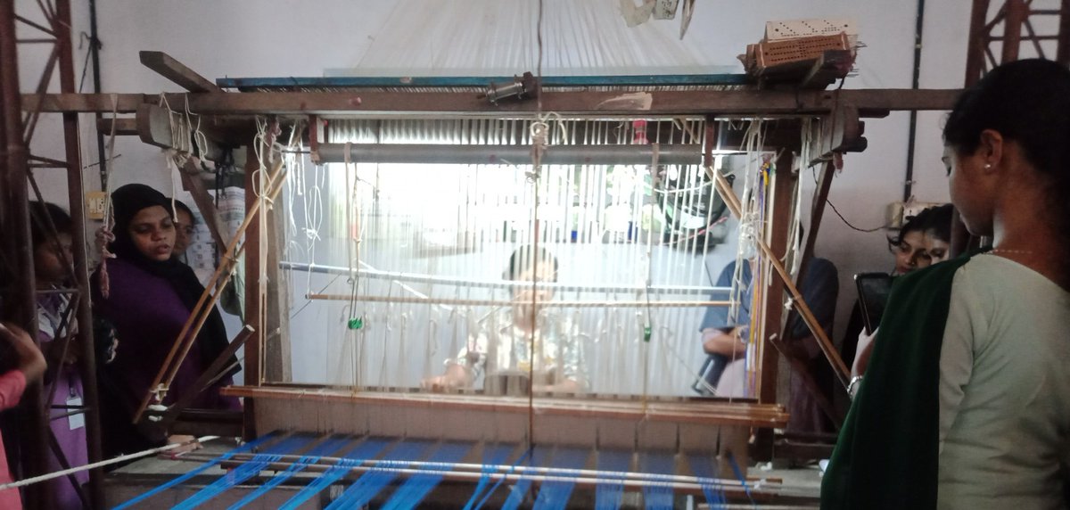 VimalaCollege's tweet photo. IIC in association with Department of Home Science organized an Industrial visit to Khadi India, A Unit of Kerala Khadi &amp; Village Industries Association, Adiyara on 03/03/2025 https://t.co/PzBiNAPfD3